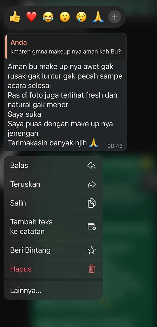 Review hasil riasan wisudawati Griesmakeup Malang 5
